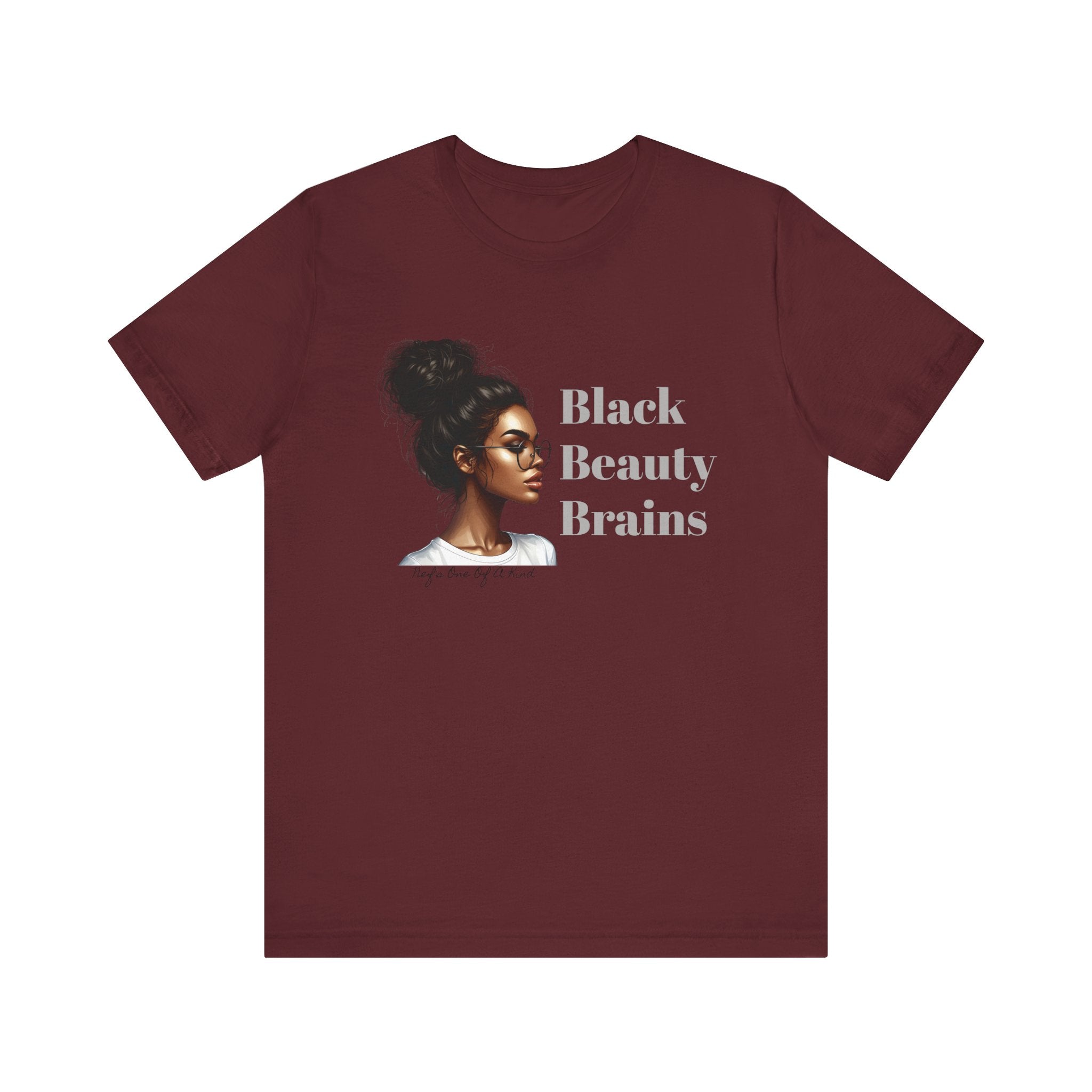 Black, beauty and Brains Sleeve Tee